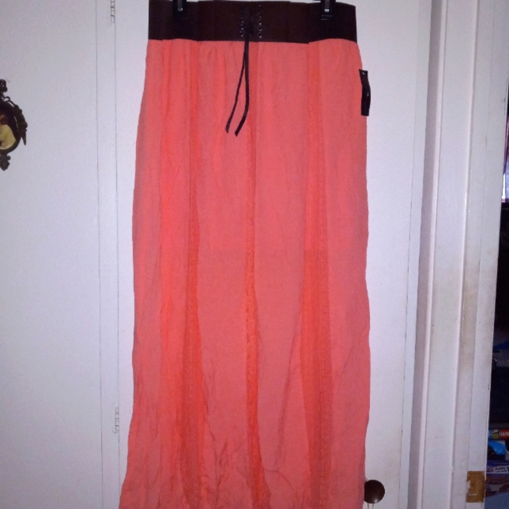 *NEW* "NOBO" WOMENS SUMMER             SHEER XL SKIRT